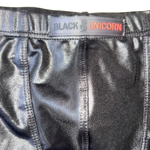 Mens Black Unicorn open back Bottom Gear - Picture 3 of 4
